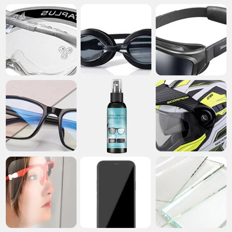 🔥 GRAN OFERTA -49 % DE DESCUENTO 🔥 Spray Reparador de Rayones para Lentes
