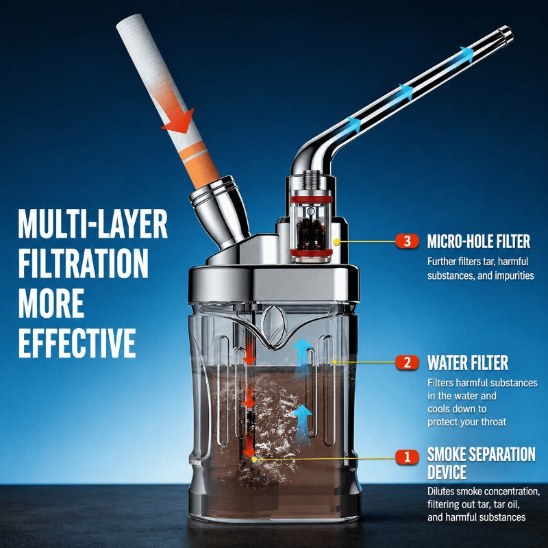 High-end hookah filter