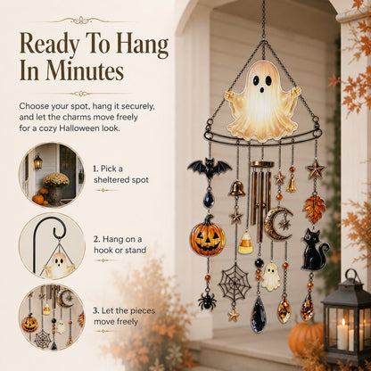 🔥Halloween Early Bird Special: Enjoy 49% off ghost wind chimes👻