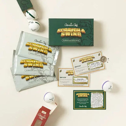 🏌🎁 Scratch-Off Golf Challenge Card Game | 3 Packs Included (57 Total Cards)