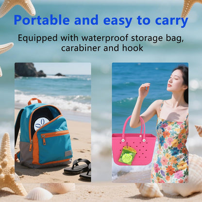 🏝️Beach Sand Remover Powder Bag – Talc-Free Natural Beach Essential🧴