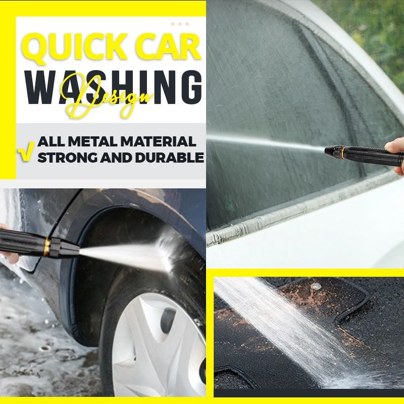 🚀High-pressure spray nozzle – Clean at home and save big! 🔥💦