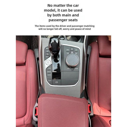 🔥Last Day 50% OFF🔥 Universal Car Seat Gap Filler Strip – Anti-Drop Pad with Seatbelt Slot
