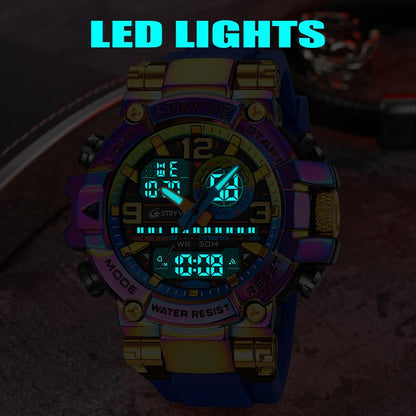 Men's Colorful Punk Style Quartz Watch🔥Selling fast!🔥
