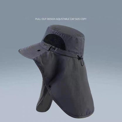 🔥LAST DAY 47% OFF🎣- Unisex adventure sun hat - provides ultimate UV protection for all terrains.