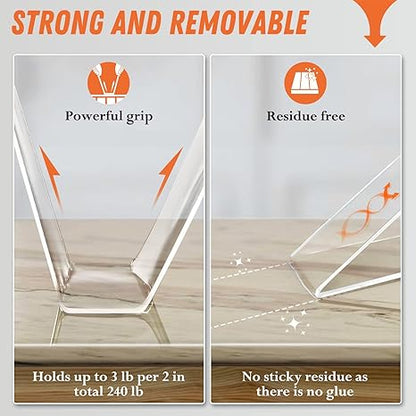 ✨✨Extra Large Double Sided Tape, Clear & Tough Nano Tape, Multipurpose Mounting Tape