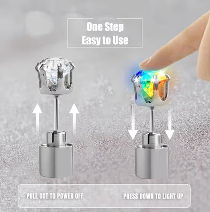 ✨LED Earrings, Light Up Stud Earrings
