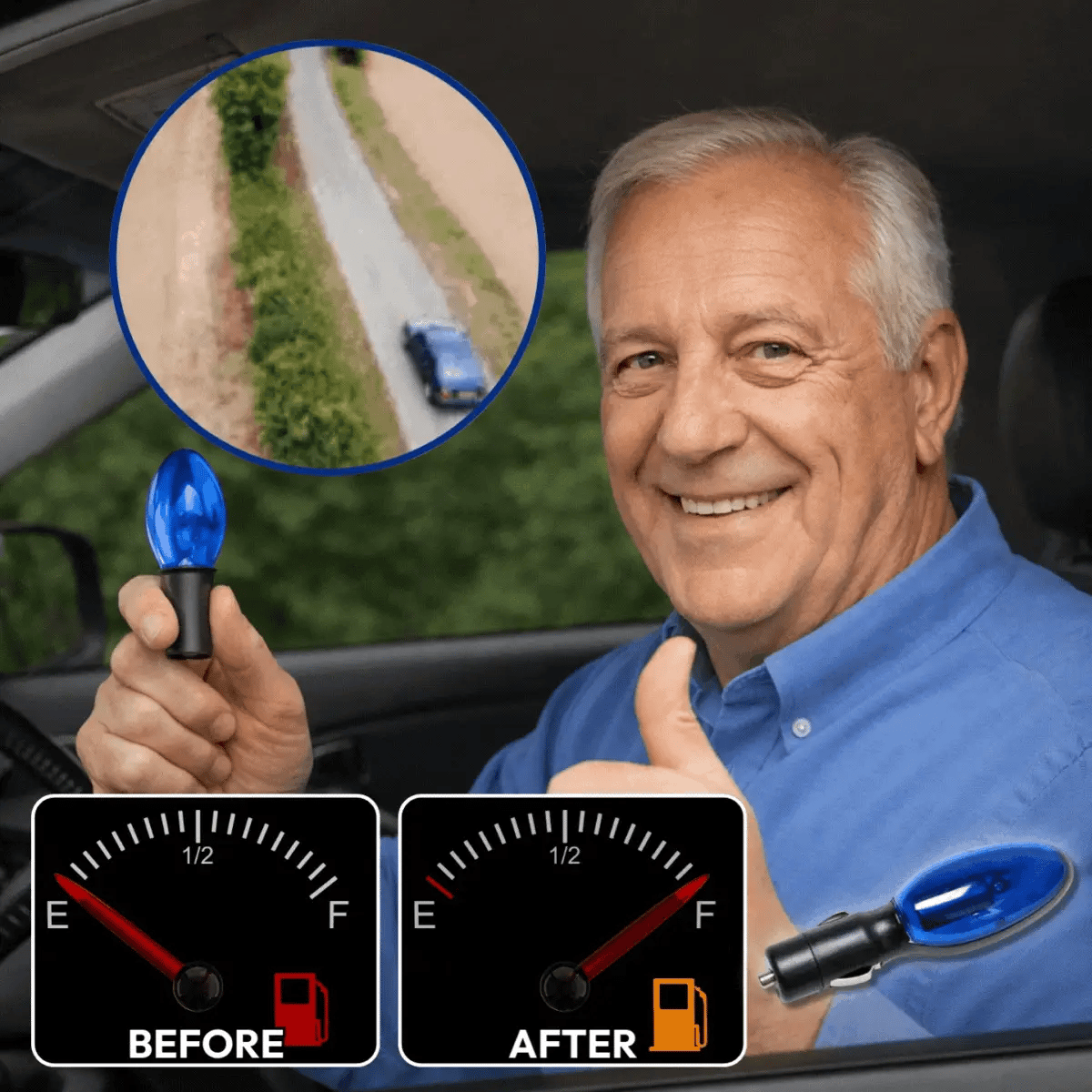 🚗 2026 New Upgrade Fuel Sync Device – Automotive Gas Saver for Cars & Trucks, Spill Saver