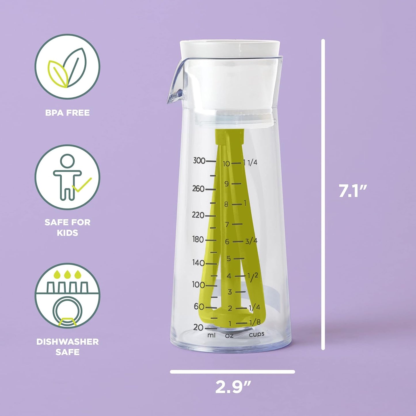 All-in-One Salad Dressing Mixer Bottle – Quick Emulsify, Drip-Free & Easy Storage