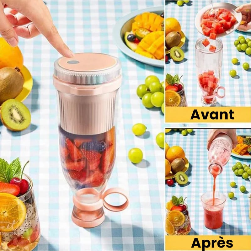 Best-Selling Portable Juice Extractor | 🌟 Enjoy fresh juice anytime, anywhere!