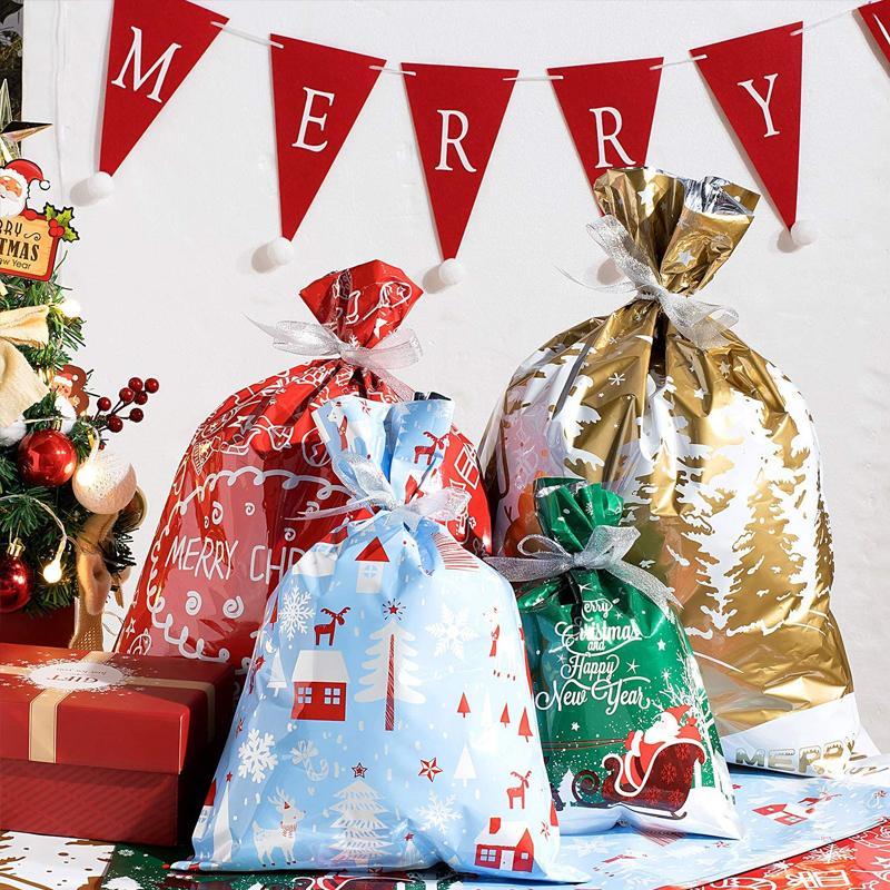 🎅Christmas Gift Bag With String