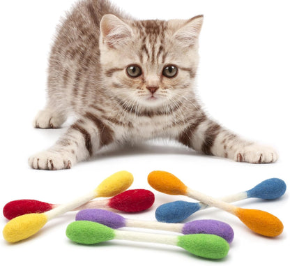 6-Pack Organic Catnip Swabs – Stop Night Zoomies & Save Your Furniture