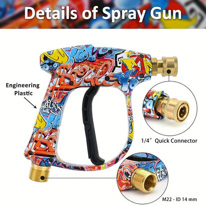 ✨Cool short-handled handheld high-pressure water gun