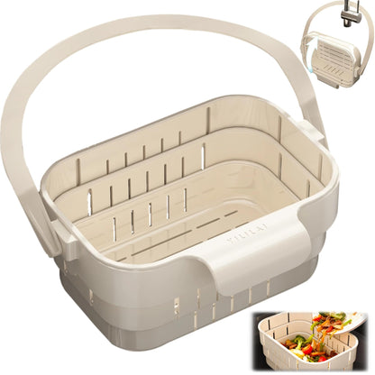 2026 Upgraded Foldable Kitchen Sink Strainer Basket