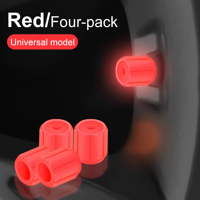 🔥🚗Glow-in-the-Dark Tire Caps 💡