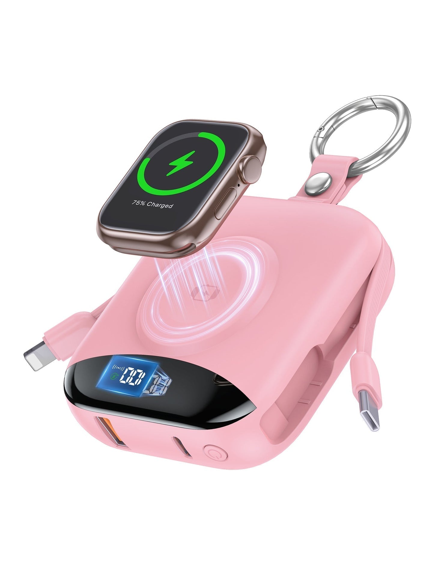 🔋 3-in-1 Magnetic Power Bank 10000mAh