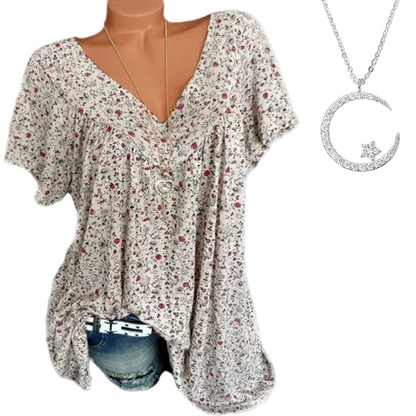 🎉Last Day Promotion-60% OFF🍃Spring & Summer Fashion Print Short Sleeve T-Shirt🍃Delivered within five working days