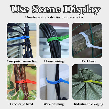🔥Hot Sale - Buckle Self-locking Premium Nylon Cable Wire Ties