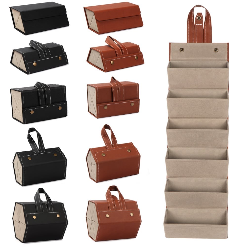 🕶️Sunglasses Organizer—Folding Glasses Jewelry Storage Case