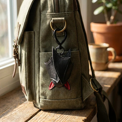 🔥 🦇 Cute Black Bat Baby Keychain