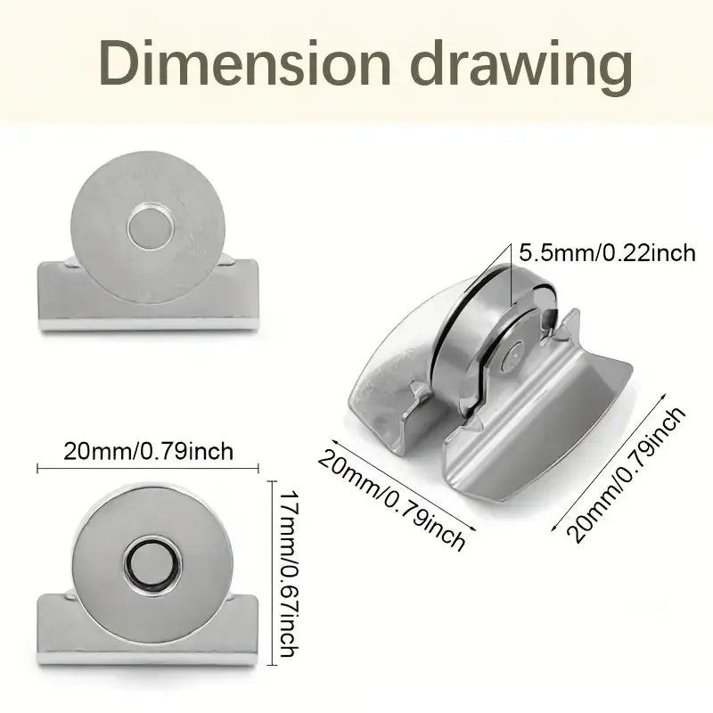 🧷Seamless Magnetic Buckle Clasp for Bags, Clothing and DIY Crafts✨