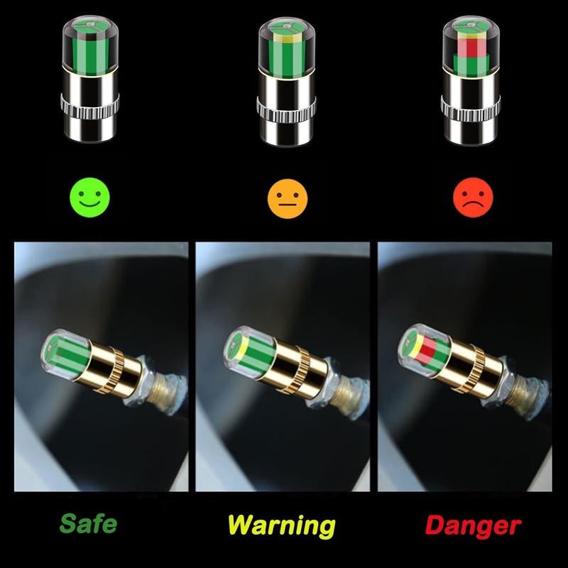 [8-pack] Automotive Tire Pressure Monitoring Valve