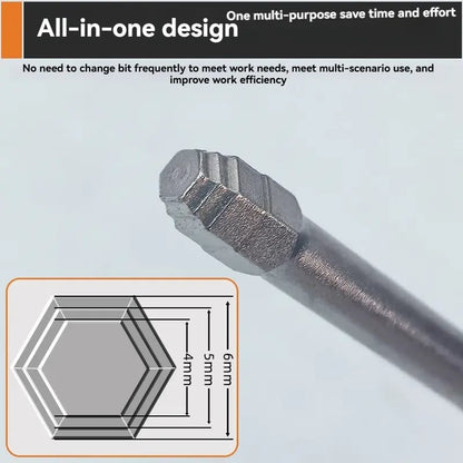 🥰 All-in-One Pagoda Hex Screwdriver Bit Set (6PCS)