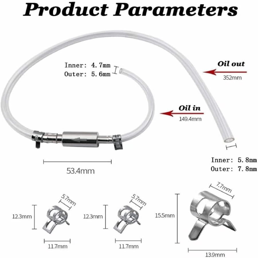 💥Anniversary Sale 49% OFF💥Brake Bleeder Hose One Way Check Valve