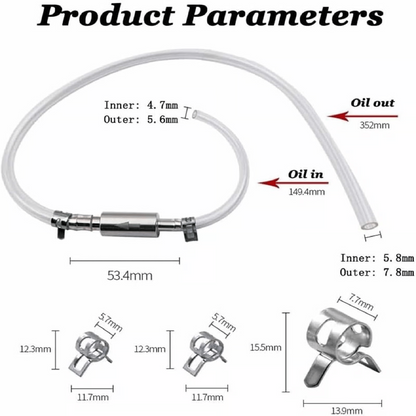 💥Anniversary Sale 49% OFF💥Brake Bleeder Hose One Way Check Valve