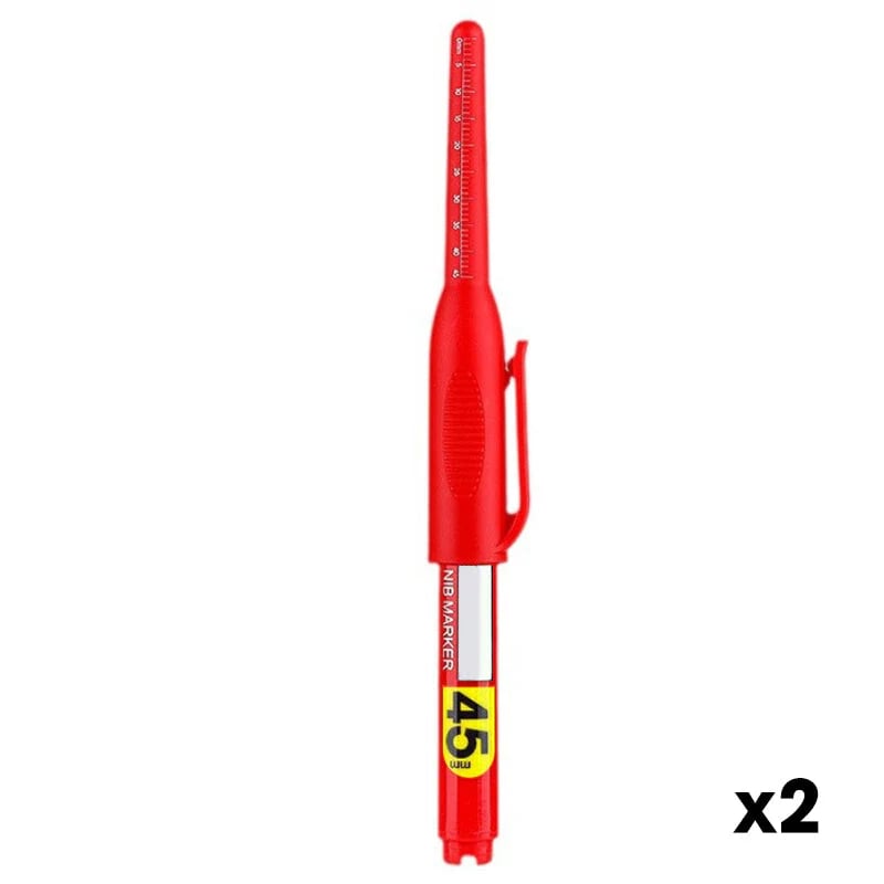📢📢Buy 1 Get 1 Free !! ⏰Deep Hole Marker with 45mm Long Nib
