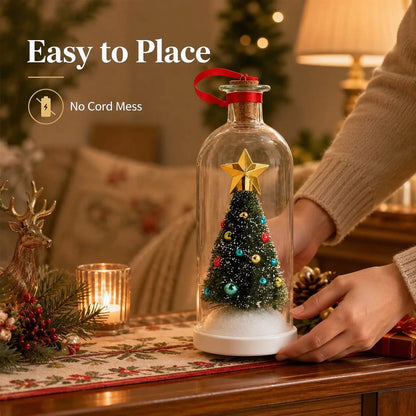 🎁🔥Mr. Christmas Christmas Tree Message In A Bottle🎁