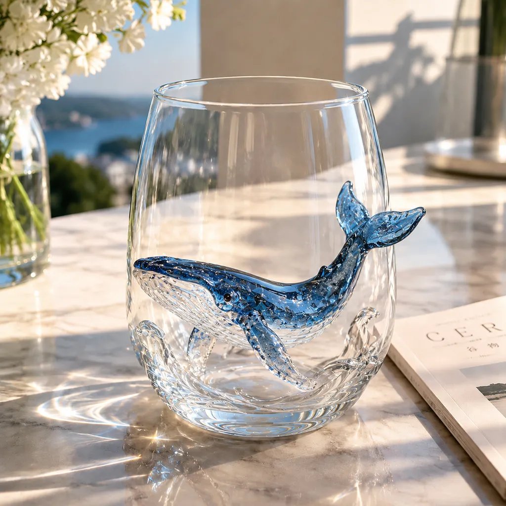 🔥HOT SALE🔥🌊Artisanal Blue Ringed Octopus Glassware