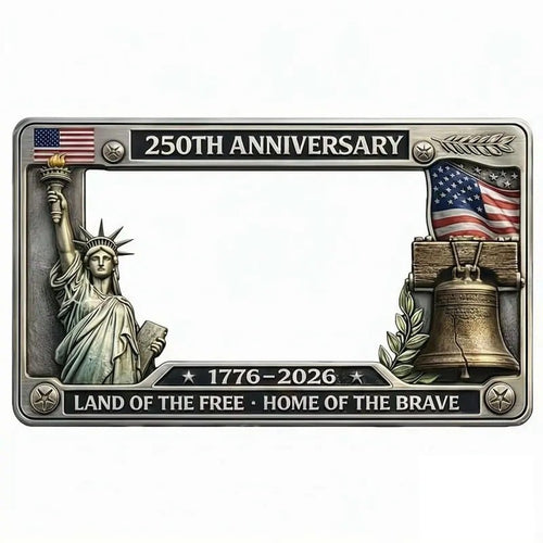 250th Anniversary Commemorative License Plate Frame
