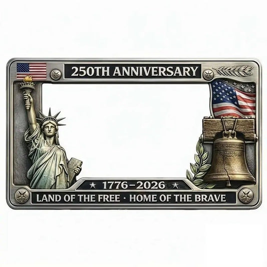 250th Anniversary Commemorative License Plate Frame