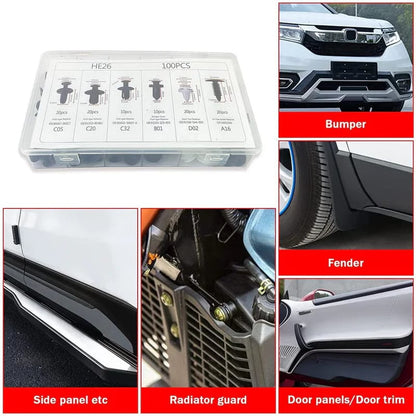 🔥100pcs Car Clip Set  - Buy 3 Get 1 Free