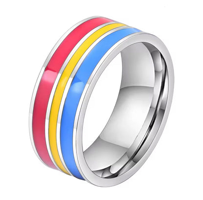 Handmade Vibrant LGBTQ Pride Rings 🌈