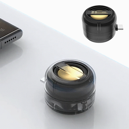 🔊Portable 5X Speaker Amplifier–Plug & Play for Music/Calls