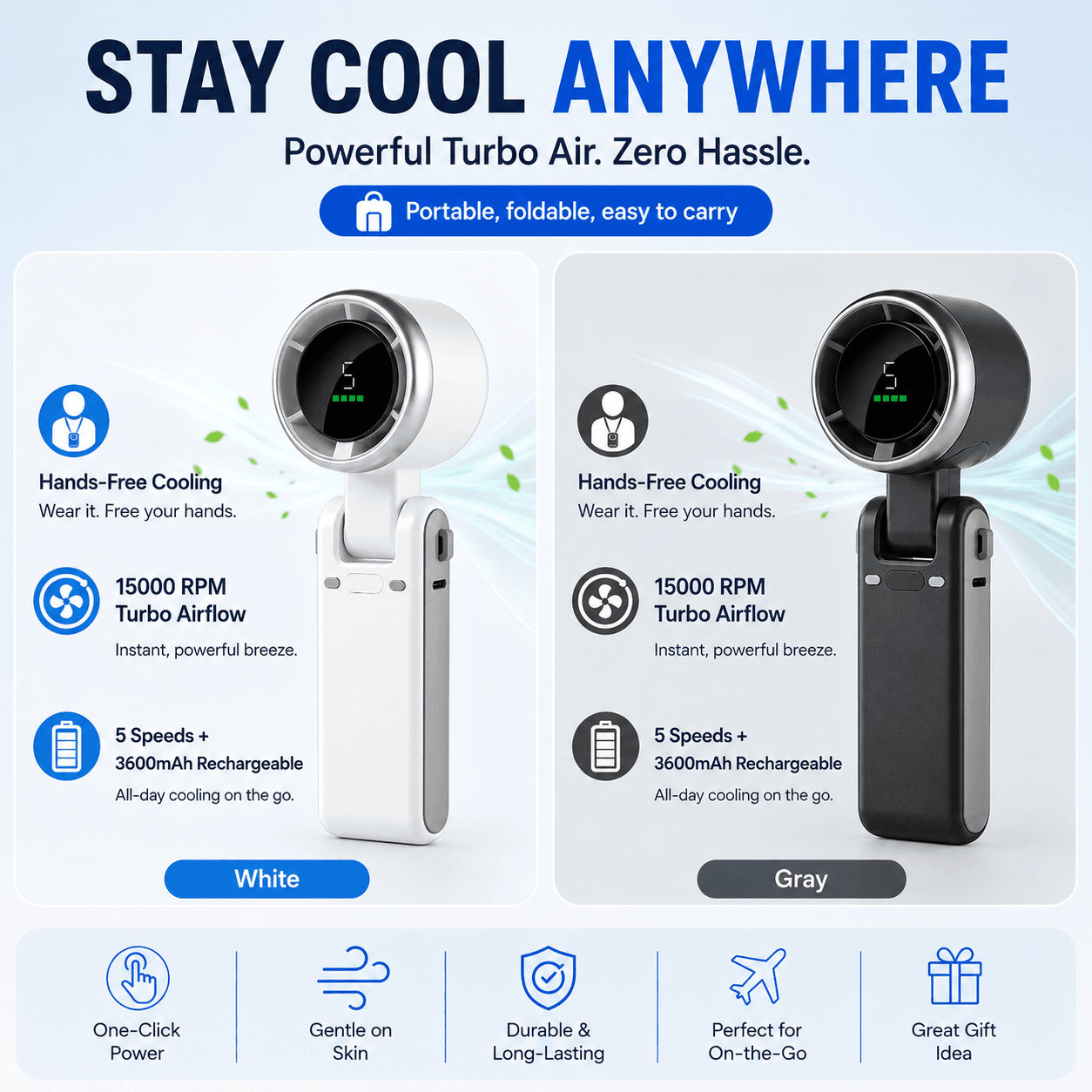 Smart Digital Display Fan