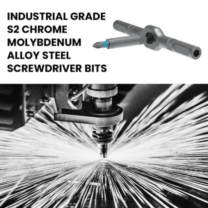 💥switchable screwdriver shape to adapt to various home repairs