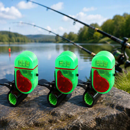 New Fishing Bite Alarm, Sound Bite Alert Bell with LED Lights