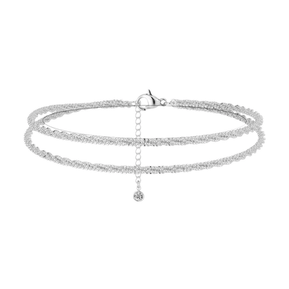 🎉🔥Dainty Layered Anklet For Women（free Exquisite gift box）