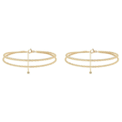 🎉🔥Dainty Layered Anklet For Women（free Exquisite gift box）