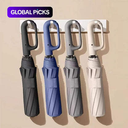 ☔Automatic Folding Umbrella – Windproof, Waterproof & Compact