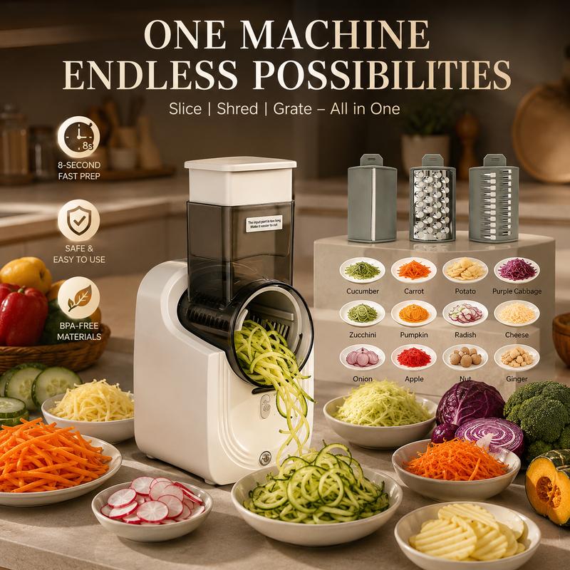 3-in-1 Electric Vegetable Slicer