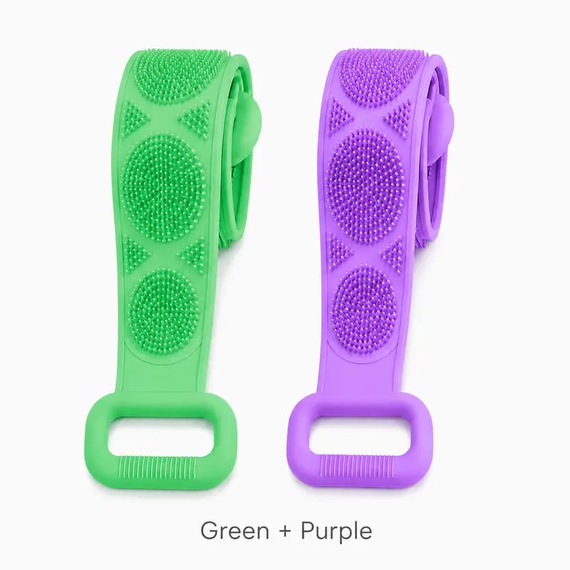 Silicone Bath Brush with Long Handle🚿✨
