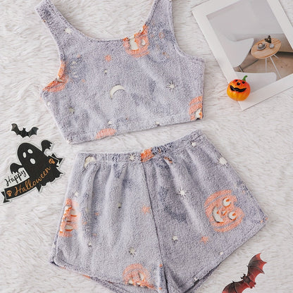 💥40% Off 🎃Halloween  vest pajamas set👻