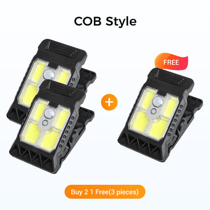 🌿 Solar clip light with motion sensor – 🔥Buy 2 now, get 1 free! Perfect for gardens, balconies, and patios! 🏡✨
