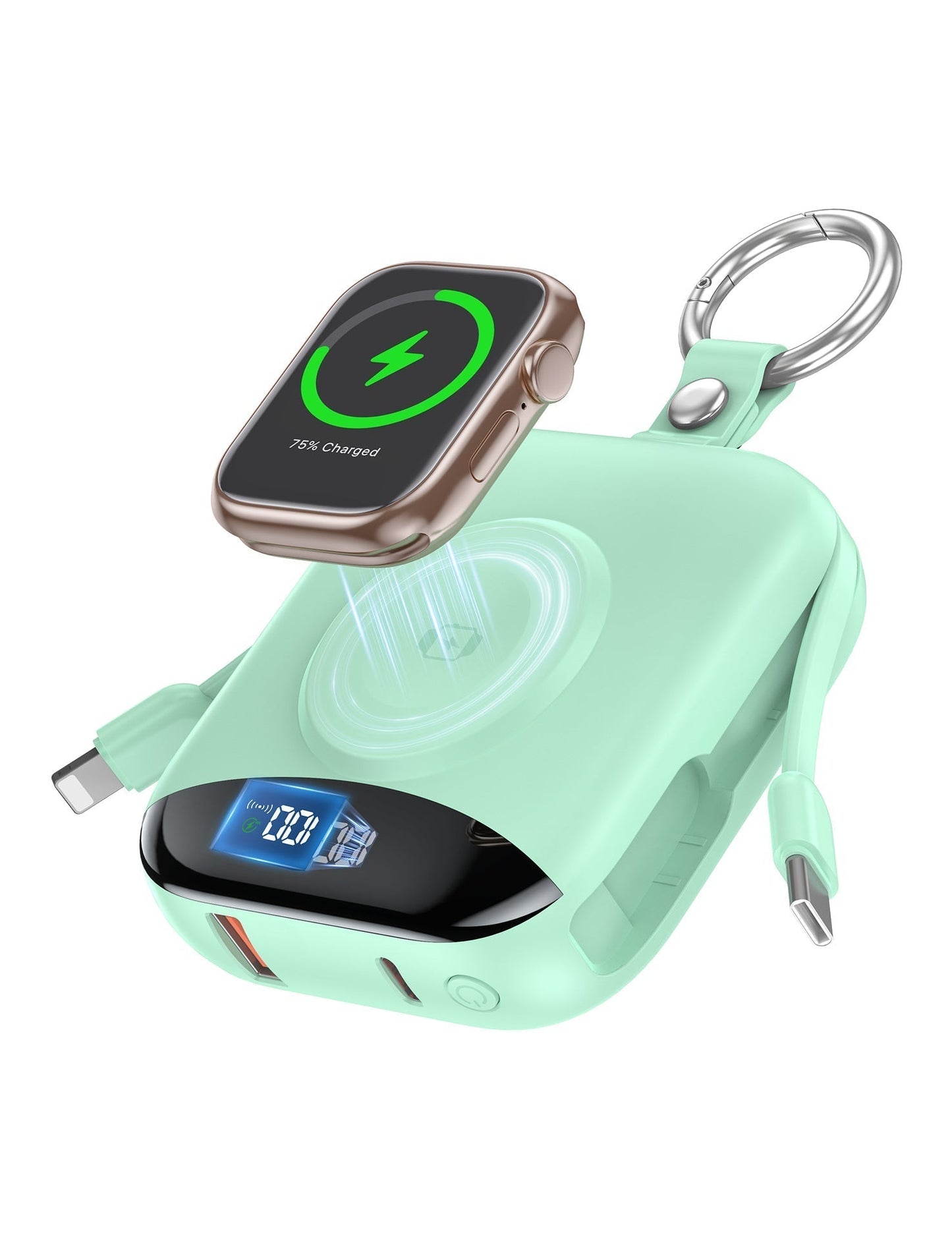 🔋 3-in-1 Magnetic Power Bank 10000mAh