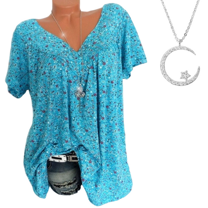 🎉Last Day Promotion-60% OFF🍃Spring & Summer Fashion Print Short Sleeve T-Shirt🍃Delivered within five working days