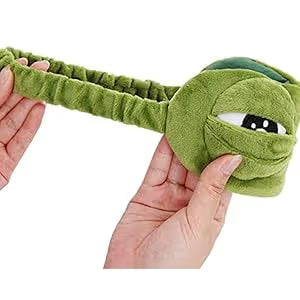 🐸 Antifaz 3D de Rana Linda para Dormir